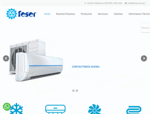 Tablet Screenshot of feser.com.pe